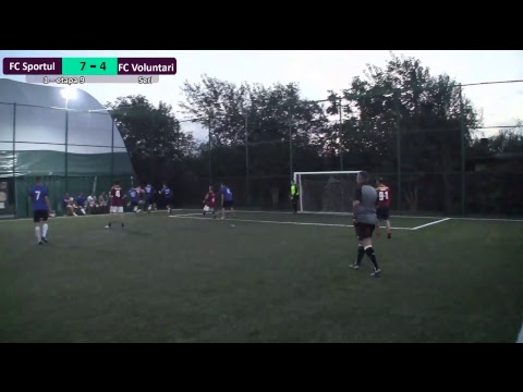 🗓️ Luni 03.09.2018 🕛 19.10 ⚽️ FC SPORTUL vs FC VOLUNTARI 🏆(Seria B-1 – etapa 10)