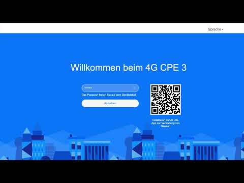 HUAWEI B535 einrichten (333 Router 4G / 4G CPE 3 LTE Router)