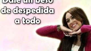 Kiss it Goodbye - Hannah Montana Forever  ( Traducida al Español )