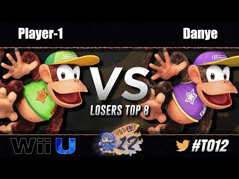 Player-1 (Green) vs Kuma Danye (Purple) - Wii U Losers Top 8 - Tipped Off 12