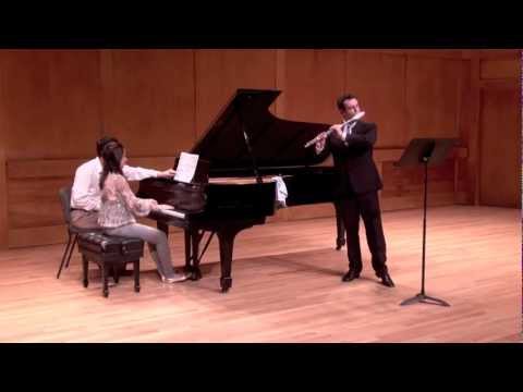 Enrico Sartori, flute, plays Boehm's 
