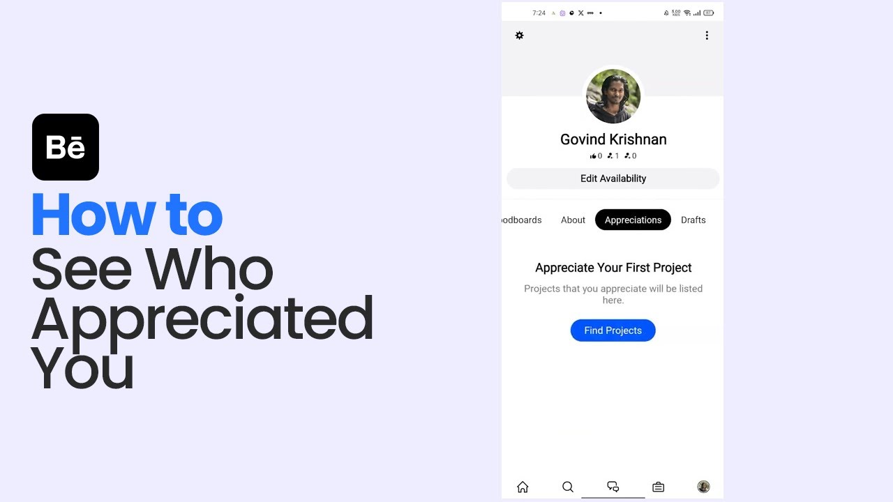 How to See Who Appreciated You on Behance [easy]