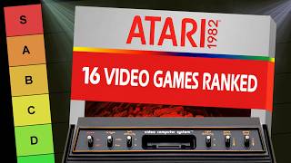 Atari 1982 ULTIMATE Atari 2600 Tier List - ALL '82 VCS GAMES RANKED