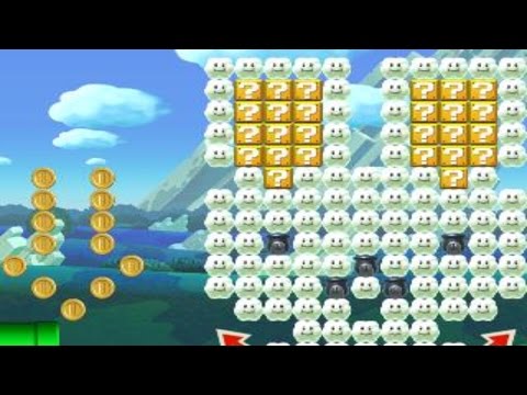 A sencille Mario Maker level by Pepe - SUPER MARIO MAKER - No Commentary 1AH