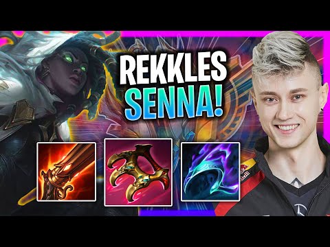 REKKLES IS A GOD WITH SENNA! | T1 Rekkles Plays Senna Support vs Seraphine!  Season 2024