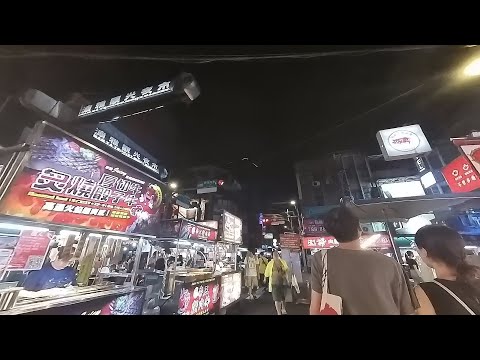 HMS Street Walk Nova Cidade de Taipei Distrito de Banqiao Mercado Noturno de Nanya Templo de Cihui Banqiao Nova Cidade de Taipei Taiwan