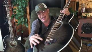 Video thumbnail for Michael Kelly Dragonfly 5 String Fretless Bass Review 208 by James Boren