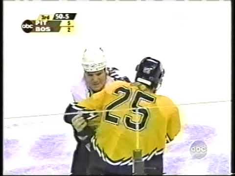 Penguins vs Bruins Brawl - Feb 8, 2003