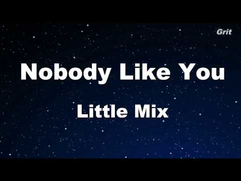 Nobody Like You - Little Mix Karaoke 【With Guide Melody】 Instrumental