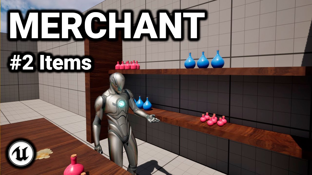 Merchant Tutorial Part 2 (Items) - Unreal Engine 5