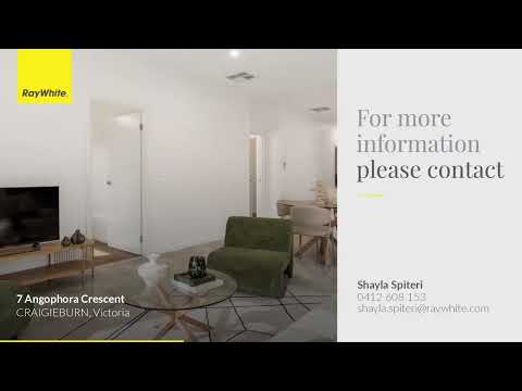 7 Angophora Crescent, Craigieburn, VIC 3064, 3 રૂમ, 2 બાથરૂમ, House