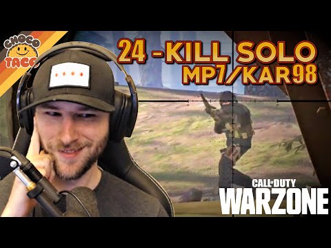 24-kill Solo Slapper - chocoTaco COD Warzone Gameplay