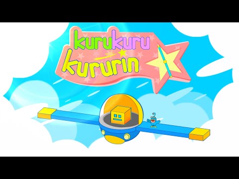 KURURIN IN GEOMETRY DASH | Kuru Kuru Kururin by Nico99 (me) | HARD DEMON PLATFORMER | 2.2