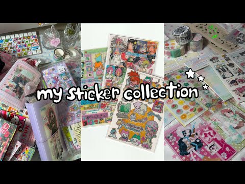my entire sticker collection 🍎