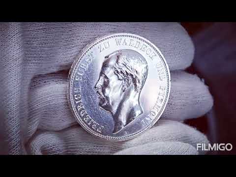 Münze aus dem Kaiserreich Waldeck Pyrmont selten