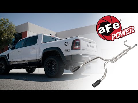 aFe POWER RAM 1500 TRX V8 6.2L (sc) Vulcan Series Cat-Back Exhaust