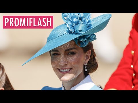 Prinzessin Kate zollt Diana Tribut bei Trooping the Colour