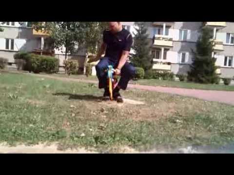 Wypadek na koniu.Drastyczne sceny.Drastic riding accident scene.