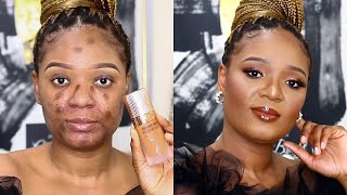 MAKEUP FOR OILY PROBLEM SKIN :  FULL GLAM HOLIDAY 