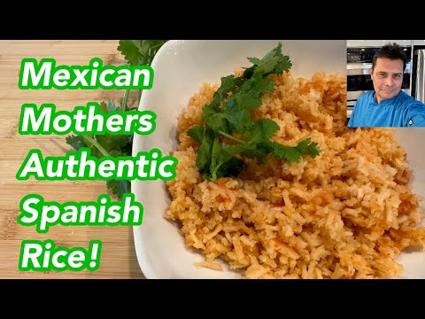 MAKE AUTHENTIC MEXICAN MOMS SPANISH RICE!