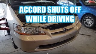 Honda Accord Ignition Switch Replacement / Diag EASY FAST how to replace  stalls shuts off