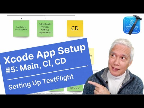 Setting Up TestFlight / TDD in a SwiftUI World #5: Main, CI, CD thumbnail