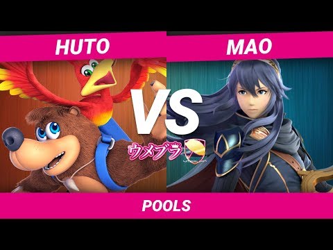 【スマブラSP】ウメブラSP5 POOLS / Huto(Banjo&Kazooie) vs Mao(Lucina) / Umebura SP5 - Smash Ultimate