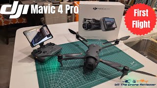 DJI Mavic 4 Pro First Flight