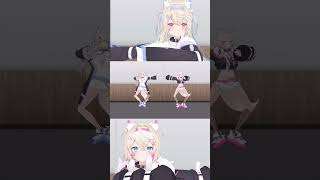 【ホロライブMMD】 フュージョンするフワモコ #ホロライブ #vtuber #フワワ・アビスガード＃モココ・アビスガード #フワモコ #shorts