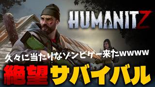 HumanitZ（Zomboid と DayZを足して割ったようなゲーム）やる