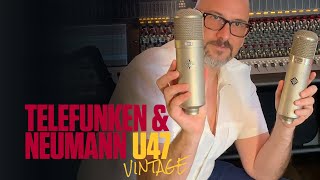 Video thumbnail for Unboxing  Telefunken U47 and Neumann U47 by Carlos Rodgarman