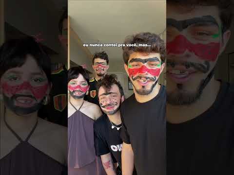 eu nunca contei pra vocês… E ESPERO QUE NUNCA MAIS CONTE 🥹🫶🏻 #maquiagem #trend #amigos #react
