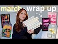 march reading wrap up 💚 (new releases, exciting arcs, anticipated reads!)