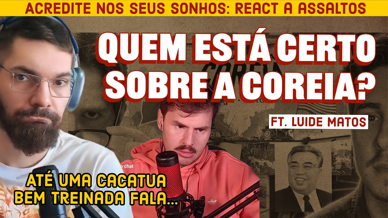 A BATALHA das NARRATIVAS sobe a COREIA ou A CIÊNCIA da HISTORIOGRAFIA ft. Luide | João Carvalho