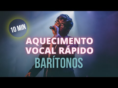 AQUECIMENTO VOCAL RÁPIDO PARA BARÍTONOS (10min)