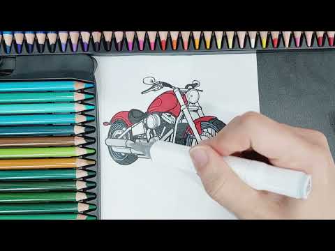 Coloring Pictures Motorcycles