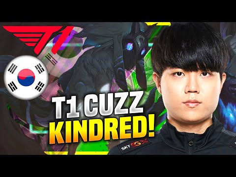 CUZZ IS SO INSANE WITH KINDRED! - T1 Cuzz Plays Kindred Jungle vs Graves! | KR SoloQ Patch 10.22