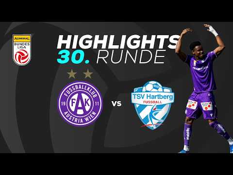  FK Fussball Klub Austria Wien 1-0 TSV Turn Und Sport Verein Hartberg 