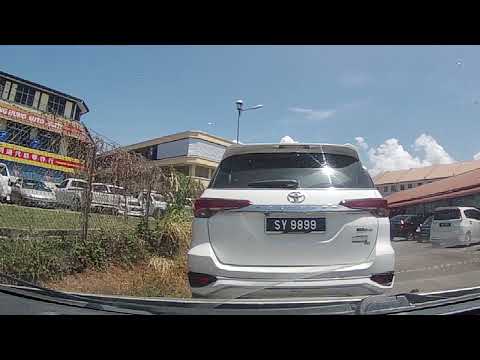 Drive Around Keningau Dashcam PART 30 - Akaso V50 PRO