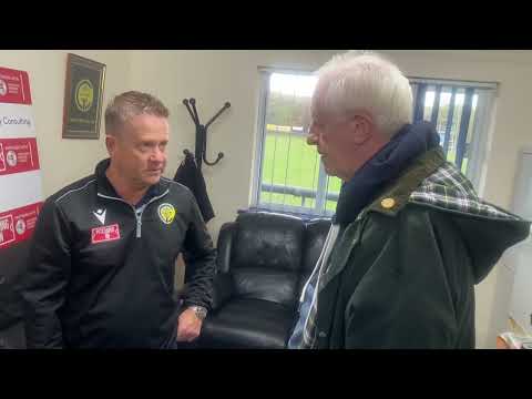 Joint Manager Tommy Brookbanks talks to Carlton Town Tv after the 1-1 draw with Cleethorpes !