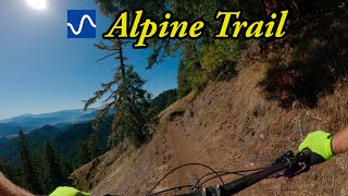 Best mountain bike trail in Oakridge, OR - Alpine Trail