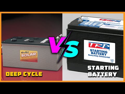 Deep Cycle vs Starting Battery