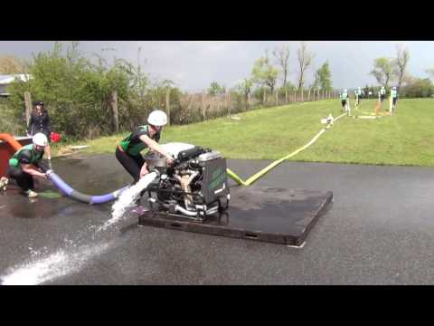 SDH Trnava v Moravských Budějovicích 7.5.2017 - 1. místo - 17,09