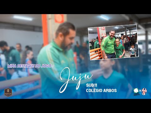 MINA DESTAQUE DO JOGO - JUJU ATLETA SUB11 DO COLÉGIO ARBOS