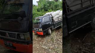 Download lagu L300 muatan melewati jalan yang sudah parah #l300 mp3