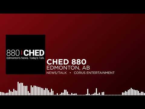 CHED Edmonton, AB "880 CHED" Legal ID (6/8/24)