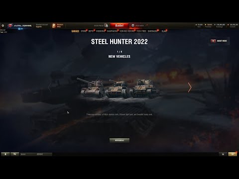 Update 1.17 First Common Test - Steel Hunter 2022 | World of Tanks | Livestream