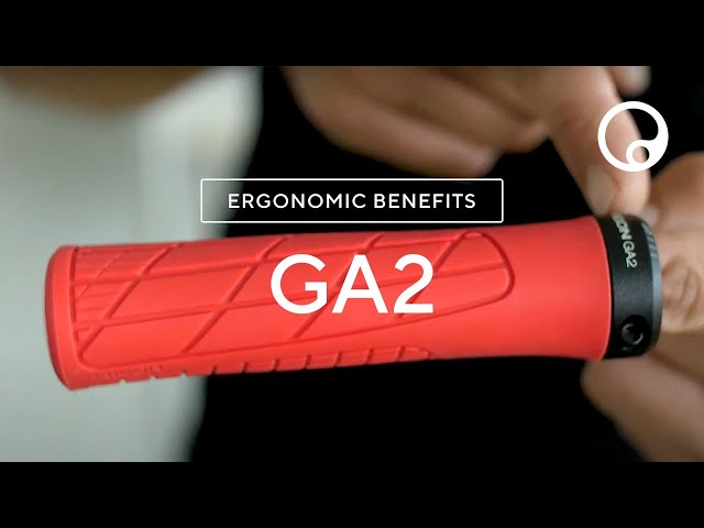 Видео о Ручки руля Ergon GA2 Grips (Juicy Orange)
