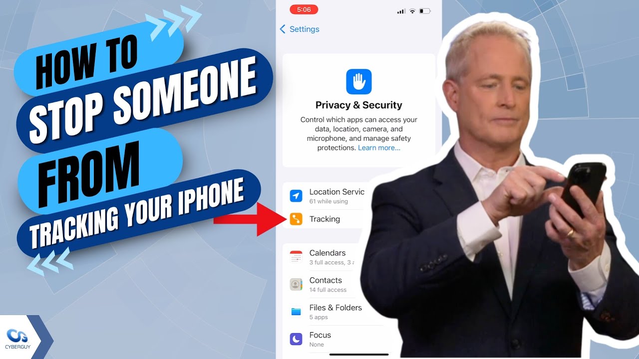 How to stop someone from tracking you on your iPhone | Kurt the CyberGuy