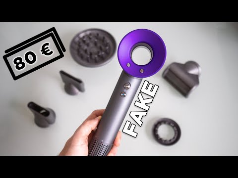 Supersonic hair dryer / hair styler for €80 as a fake: Good things can also be inexpensive!